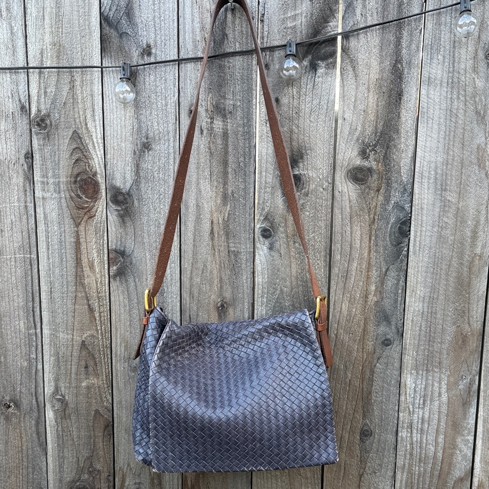 BOTTEGA VENETA NAPPA INTRECCIATO Messenger Bag